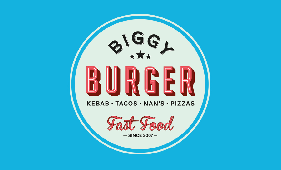 Modification d'un bâtiment industriel en franchise de restaurant Biggy burger